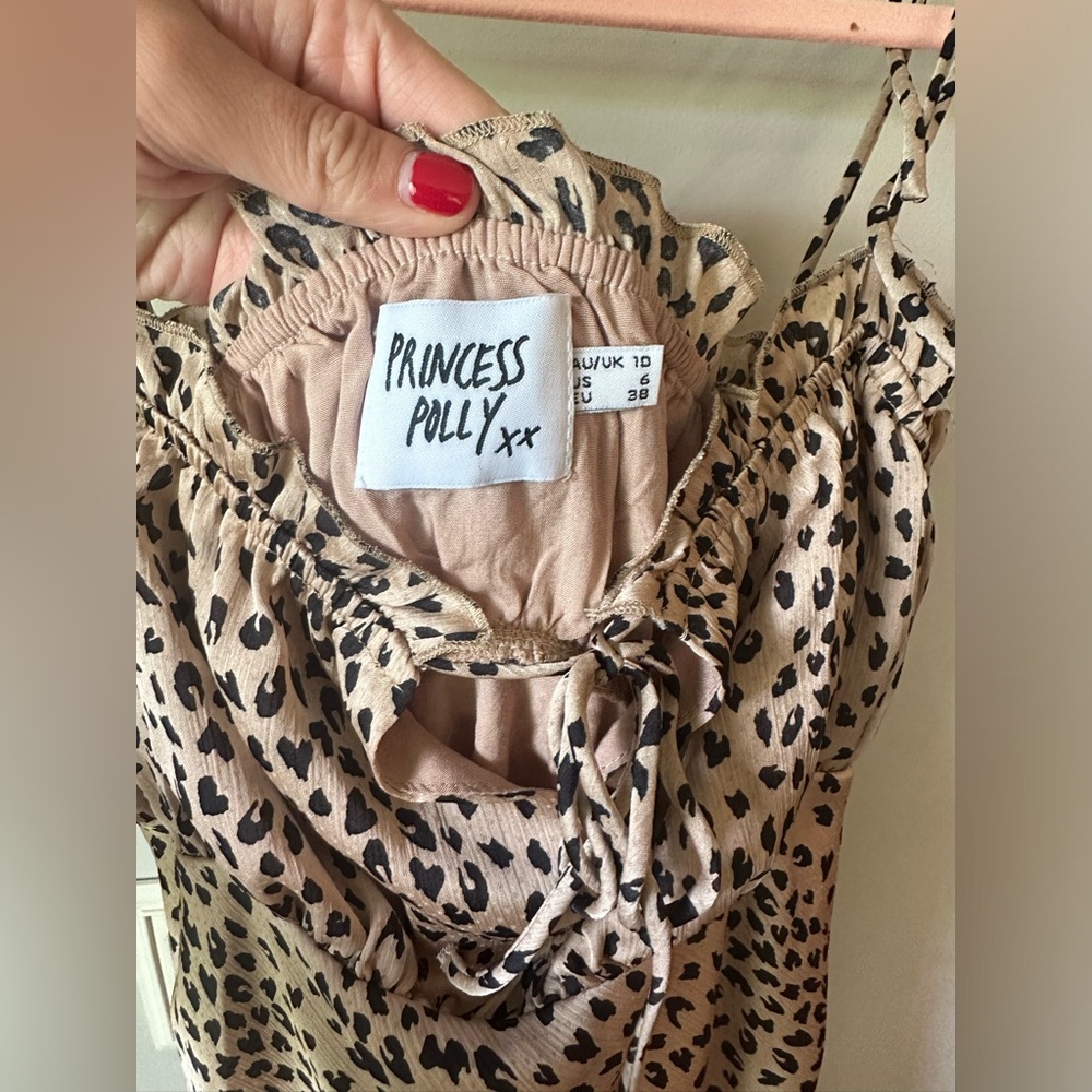 Princess Polly Mini Cheetah Print Dress